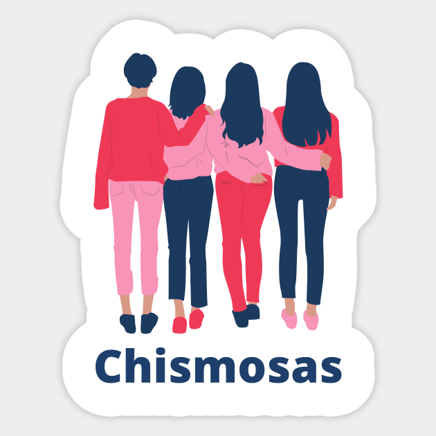 Chismosas Sticker by Thisdorkynerd